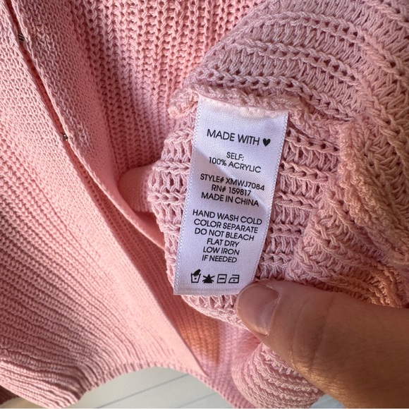 Arula Pink Cardigan - Picture 3 of 5